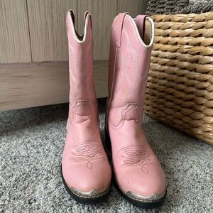 Durango, girls size 2, pink cowgirl boots!